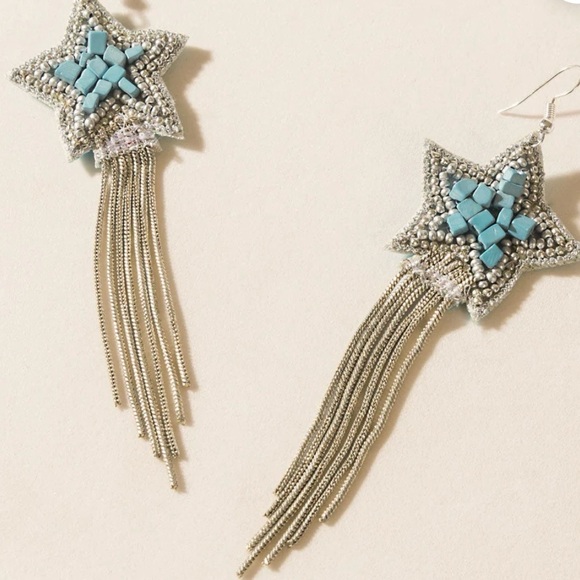 Myra Bag Jewelry - Myra The Loretta Earrings In Sky Silver